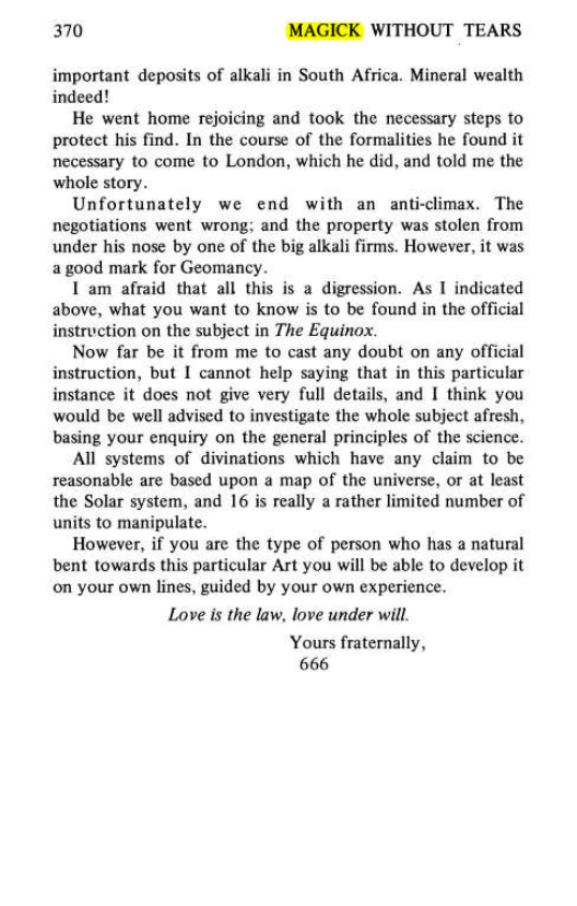 Original scan of Magick Without Tears, PDF page 403