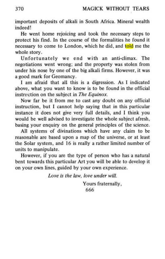 Original scan of Magick Without Tears, PDF page 403