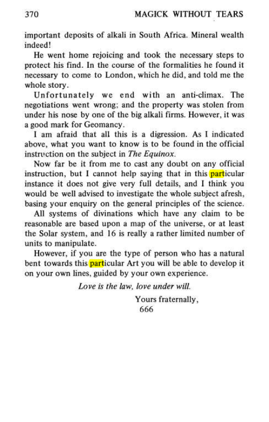 Original scan of Magick Without Tears, PDF page 403