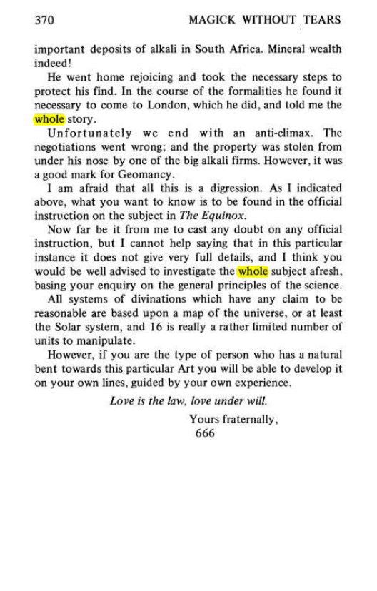 Original scan of Magick Without Tears, PDF page 403
