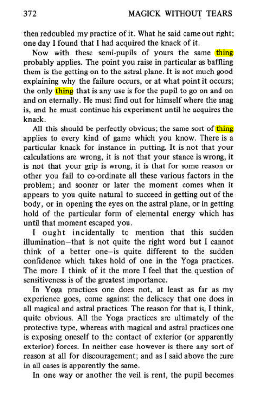 Original scan of Magick Without Tears, PDF page 405
