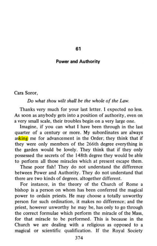 Original scan of Magick Without Tears, PDF page 407