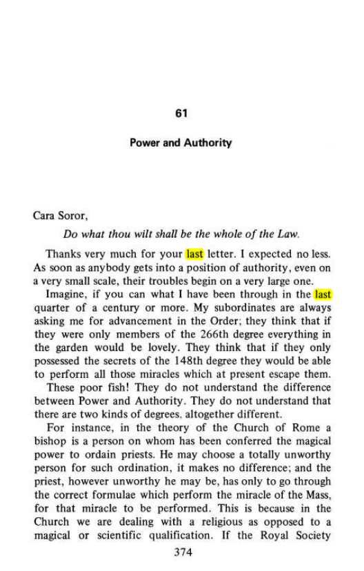 Original scan of Magick Without Tears, PDF page 407