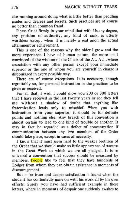 Original scan of Magick Without Tears, PDF page 409