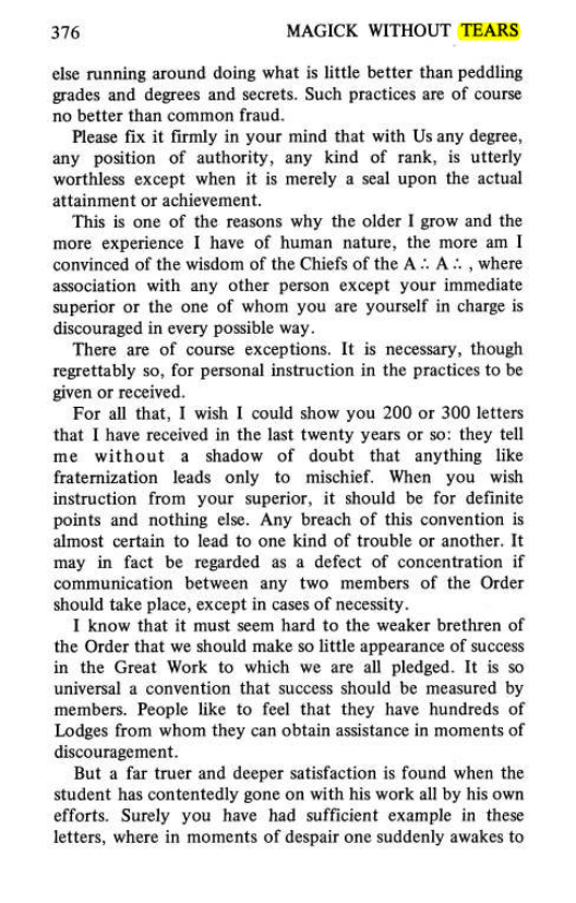 Original scan of Magick Without Tears, PDF page 409