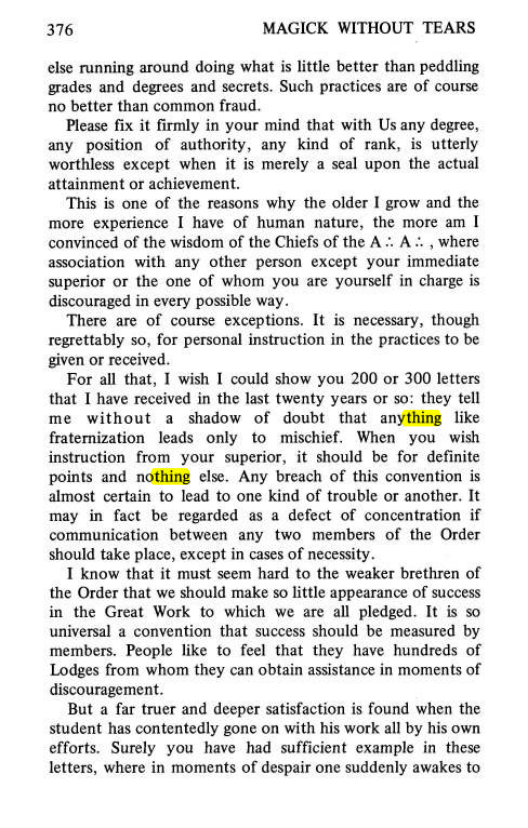 Original scan of Magick Without Tears, PDF page 409