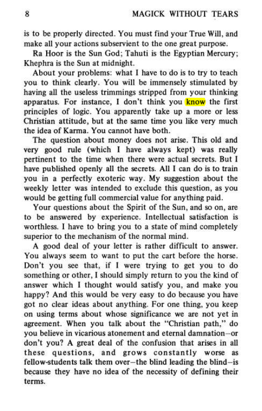 Original scan of Magick Without Tears, PDF page 41