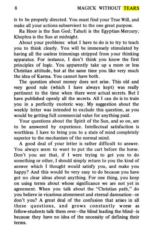 Original scan of Magick Without Tears, PDF page 41