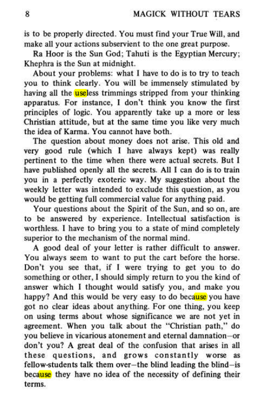 Original scan of Magick Without Tears, PDF page 41