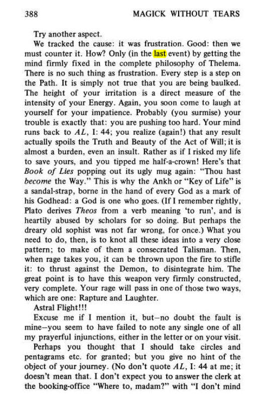 Original scan of Magick Without Tears, PDF page 421