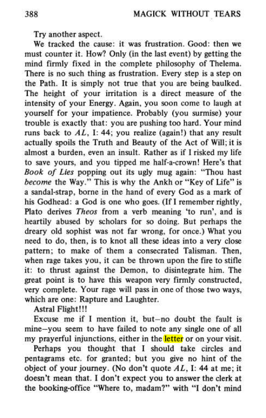 Original scan of Magick Without Tears, PDF page 421