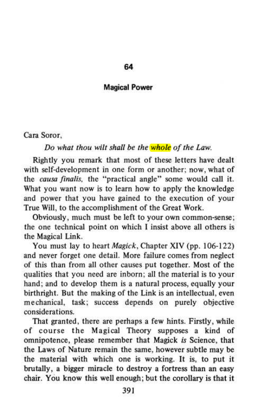Original scan of Magick Without Tears, PDF page 424