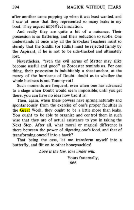 Original scan of Magick Without Tears, PDF page 427