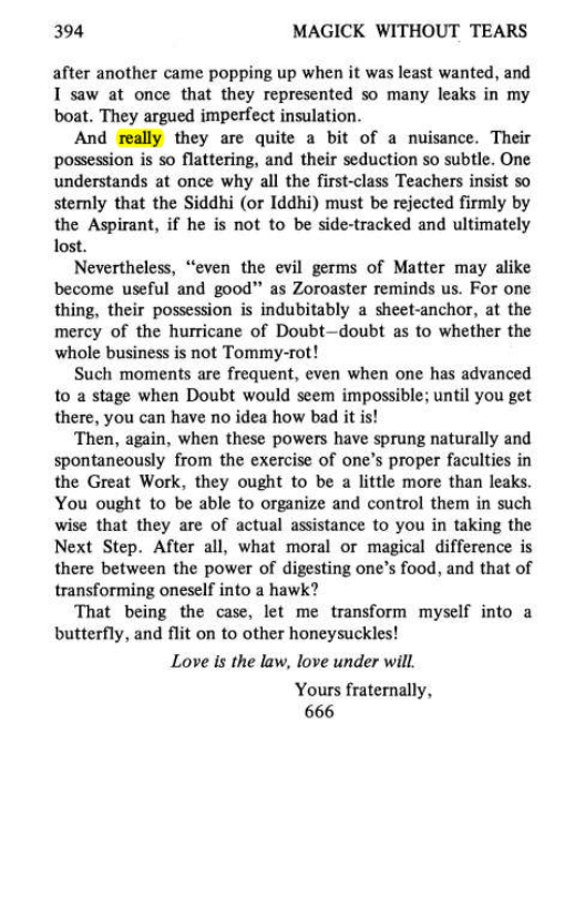 Original scan of Magick Without Tears, PDF page 427