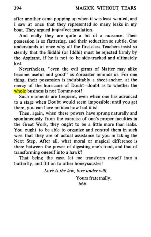 Original scan of Magick Without Tears, PDF page 427