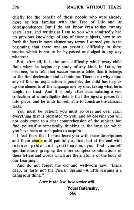 Original scan of Magick Without Tears, PDF page 429