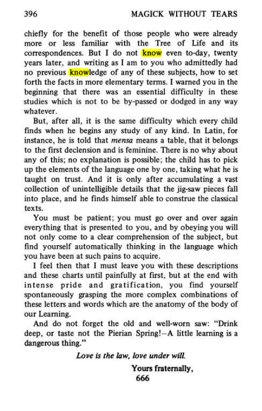 Original scan of Magick Without Tears, PDF page 429