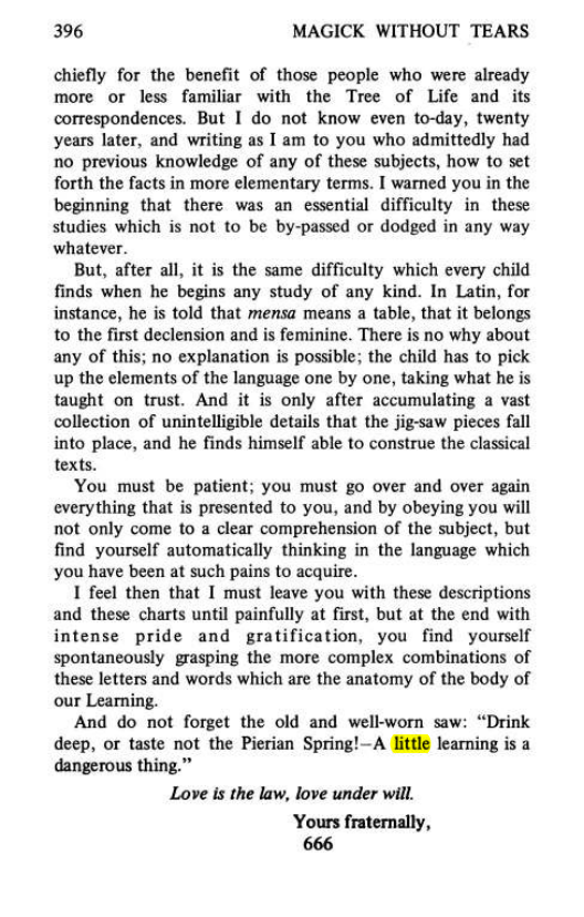 Original scan of Magick Without Tears, PDF page 429