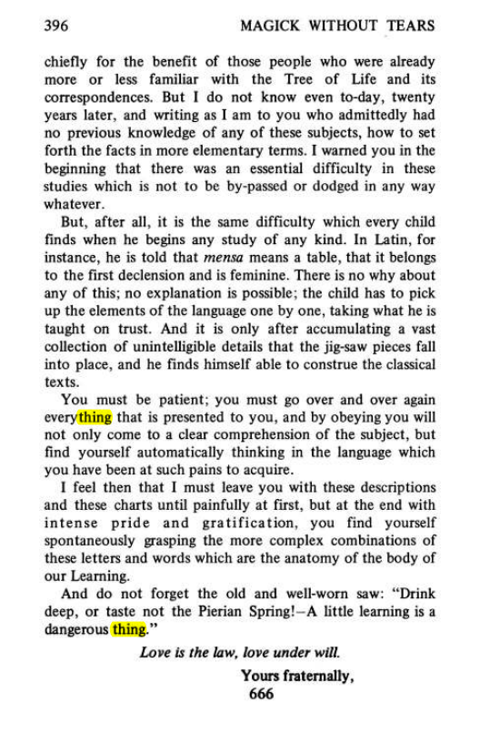 Original scan of Magick Without Tears, PDF page 429