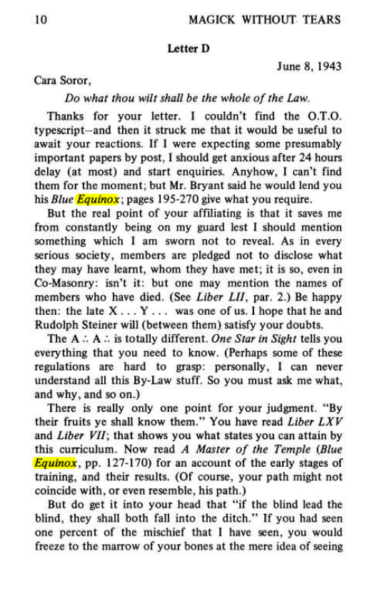 Original scan of Magick Without Tears, PDF page 43