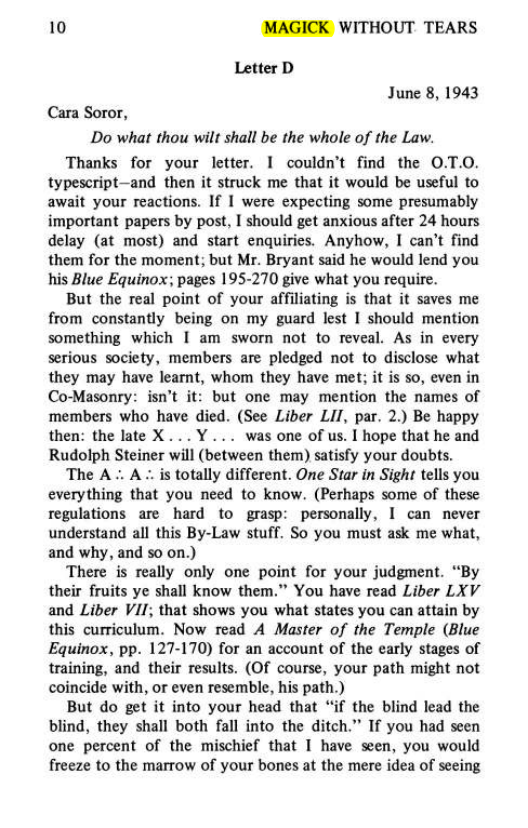 Original scan of Magick Without Tears, PDF page 43