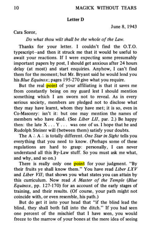 Original scan of Magick Without Tears, PDF page 43