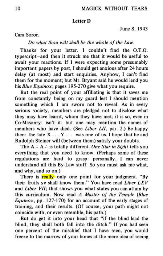 Original scan of Magick Without Tears, PDF page 43