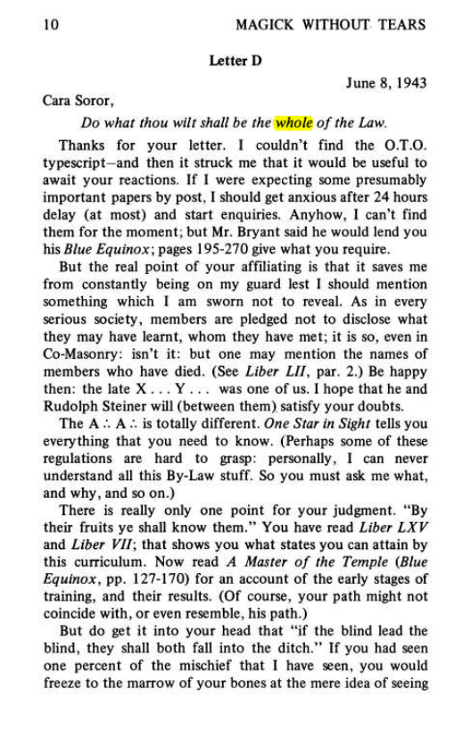 Original scan of Magick Without Tears, PDF page 43