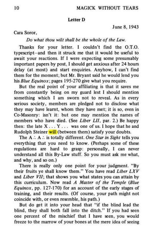 Original scan of Magick Without Tears, PDF page 43