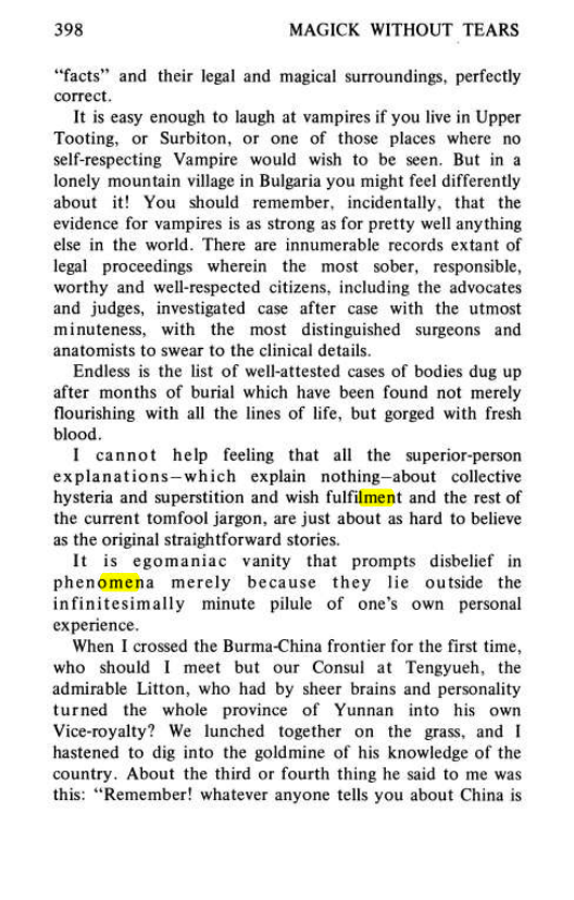 Original scan of Magick Without Tears, PDF page 431