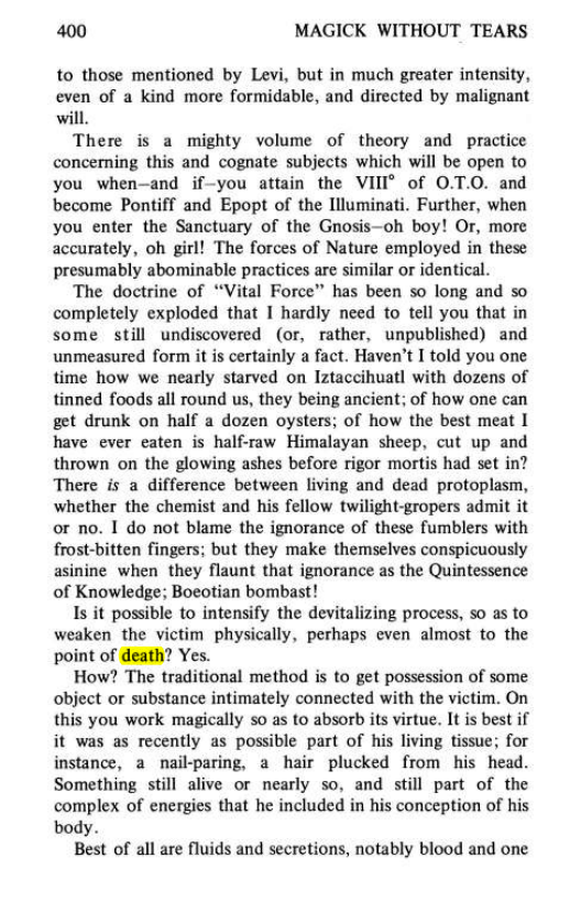Original scan of Magick Without Tears, PDF page 433