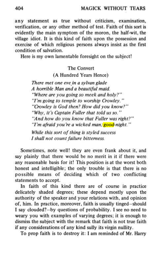 Original scan of Magick Without Tears, PDF page 437