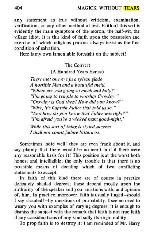 Original scan of Magick Without Tears, PDF page 437
