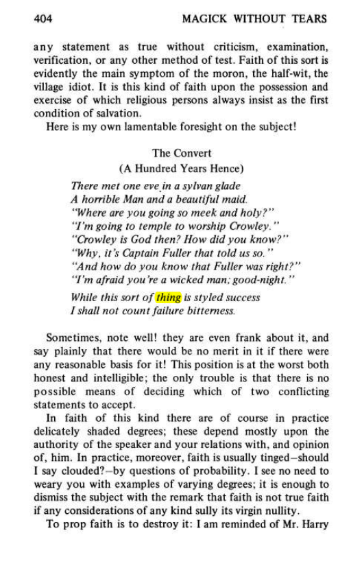 Original scan of Magick Without Tears, PDF page 437