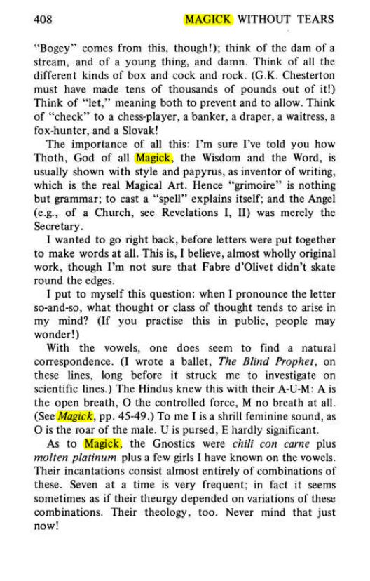 Original scan of Magick Without Tears, PDF page 441