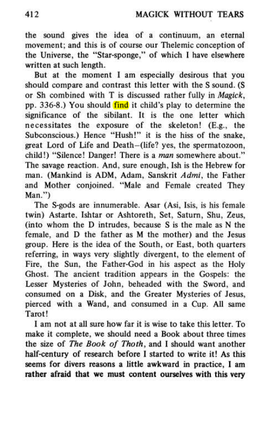 Original scan of Magick Without Tears, PDF page 445