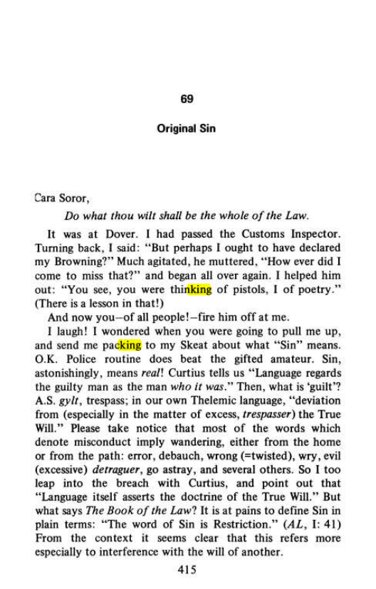 Original scan of Magick Without Tears, PDF page 448