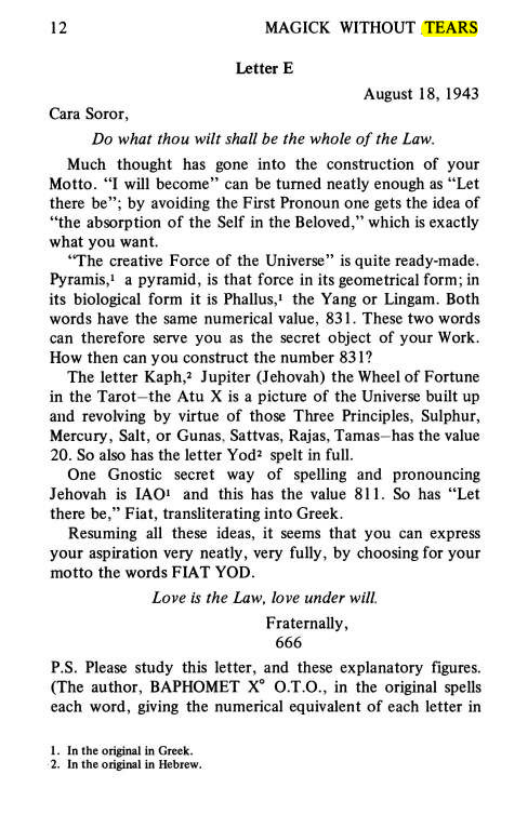 Original scan of Magick Without Tears, PDF page 45