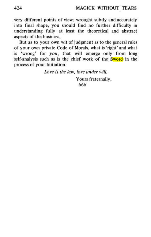 Original scan of Magick Without Tears, PDF page 457