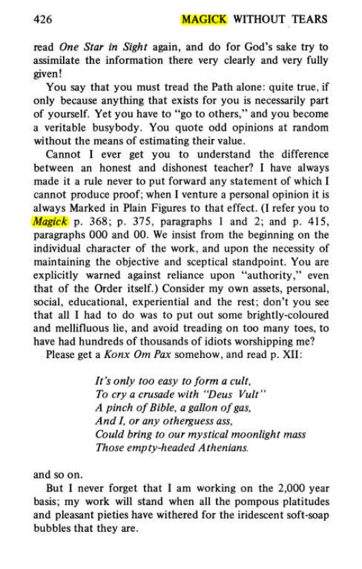 Original scan of Magick Without Tears, PDF page 459