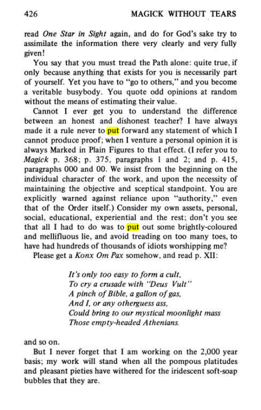 Original scan of Magick Without Tears, PDF page 459