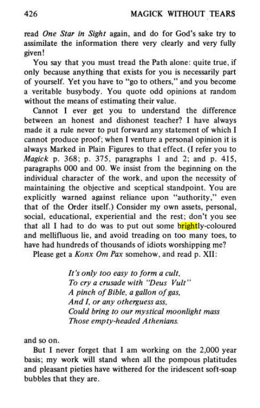 Original scan of Magick Without Tears, PDF page 459