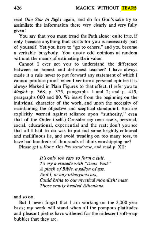 Original scan of Magick Without Tears, PDF page 459