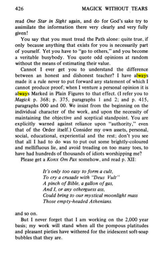Original scan of Magick Without Tears, PDF page 459