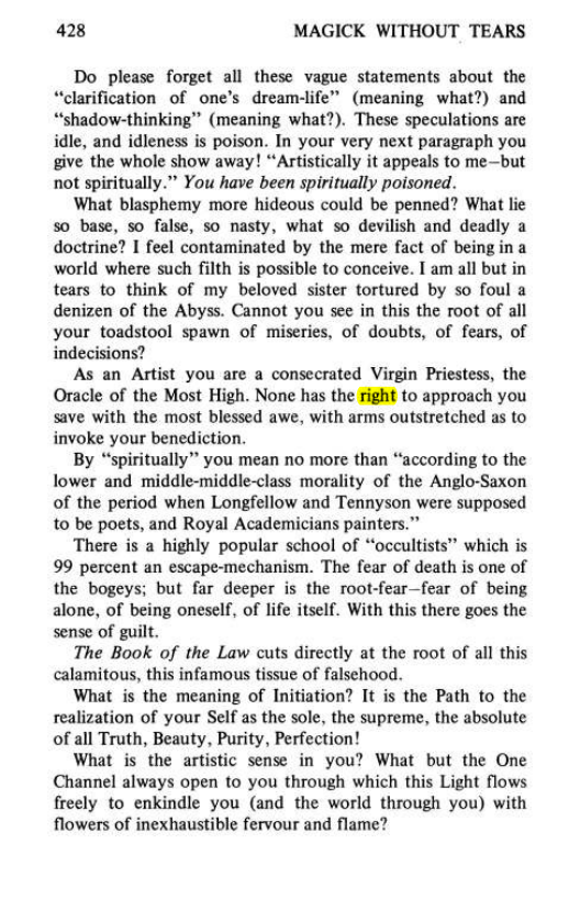 Original scan of Magick Without Tears, PDF page 461