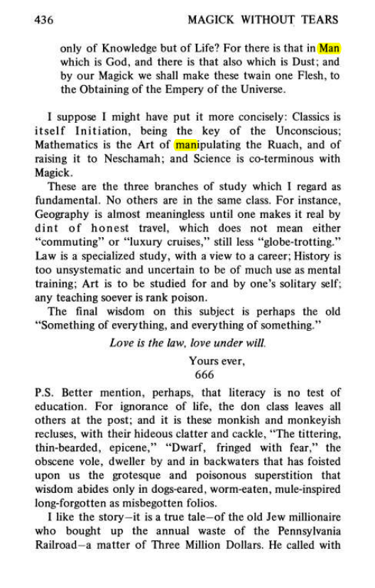 Original scan of Magick Without Tears, PDF page 469