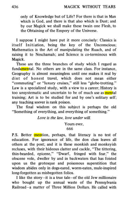 Original scan of Magick Without Tears, PDF page 469