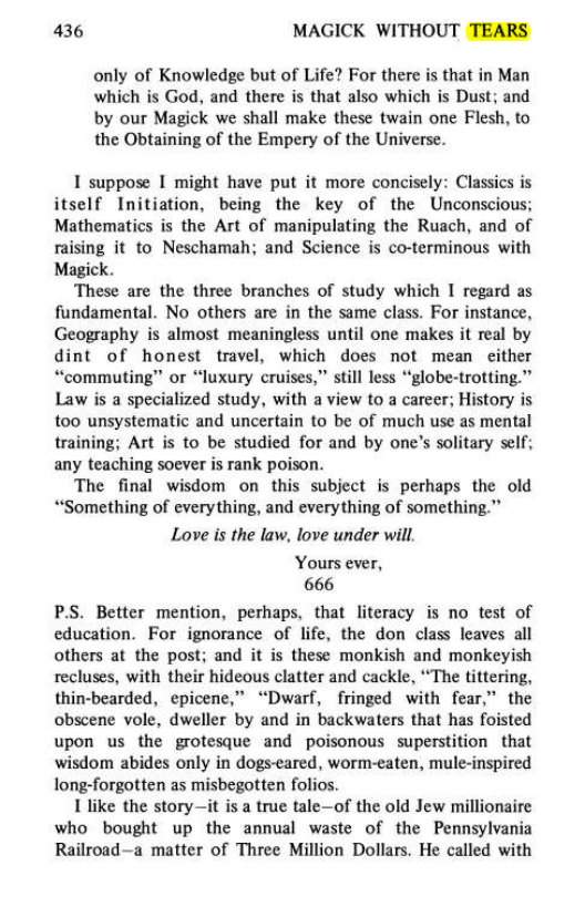 Original scan of Magick Without Tears, PDF page 469