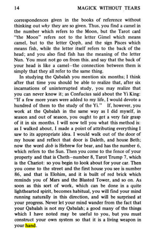 Original scan of Magick Without Tears, PDF page 47