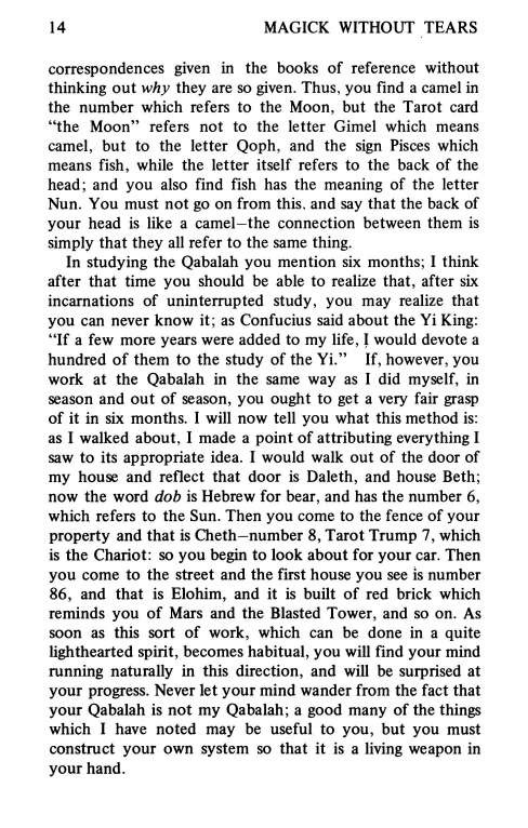 Original scan of Magick Without Tears, PDF page 47